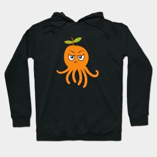 Angry Orange Octopus Hoodie